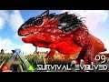 ARK: SURVIVAL EVOLVED - ALPHA THORNY DRAGON & EASTER BUNNY !!! EXTINCTION CORE TALAMH E09