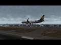 Condor 737-800 Stormy Landing at Palma de Mallorca [X-Plane 11]