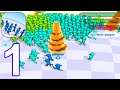 Crowd World - Gameplay Part 1 All Levels (Android, iOS) #1