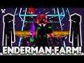 How To Build a Simple Minecraft Enderman Farm! (EASY Tutorial!) #Shorts