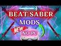 HOW to install Beat Saber MODS Oculus Quest 2 NO PC - Custom Sabers - Custom Blocks - Custom Walls!
