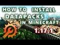 How to Install DataPacks in Minecraft 1.17.1 - Easy Tutorial with Installation