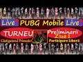Live🔴 Turneu PUBG Mobile - Preliminarii - Participare Libera - Locul 1 = Casti de Gaming 5.1 REAL