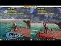 OPENGL VS VULKAN Cemu 1.23.1b Zelda BOTW on Intel Core i5 4570 GTX 970 - Frame Rate Comparison