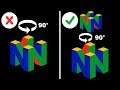 Over 1/3 of 3D Nintendo 64 Logos are WRONG When Spinning