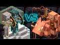 Skeleton + Stray vs Hoglin + Piglin - Minecraft Mob Battle 1.16.4