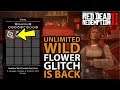 **UNLIMITED** Wild Flower Glitch Is Back in Red Dead Online  PC,PS4,XBox One