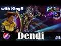Dendi - Silencer MID | with KingR (Dark Willow) | Dota 2 Pro MMR Gameplay #3