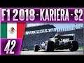 F1 2018 CZ Let's Play - Kariéra - S2 | #42 | V Sevření Mercedesů (MEX)