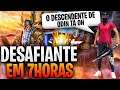FREE FIRE MAX AO VIVO - 🔴 NOVA TEMPORADA, DESAFIANTE EM 7 HORAS (SEM DOBRO), RANKED SOLO MOBILE!