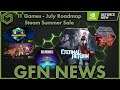 Geforce Now News - 11 Games This Week - 36 Games in July - Big Steam Summer Sale Heating Up!!