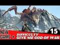 God Of War 4 - New Game+ Walkthrough Part 15 - Dragon Boss Fight | Give Me God of War Difficulty