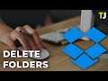 How to Delete Folder in Dropbox