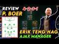 How To Play P. Boer Ajax Manager Efootball Pes 2021 Mobile