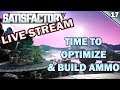 Satisfactory Starting From Scratch: Optimisation and Building Ammo Ep17.