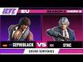 Sephiblack (Miguel) vs Sync (Lee) Losers Semisfinals ICFC TEKKEN EU: Season 3 Week 5