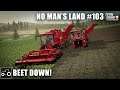 Suagr Beet Harvest & Baling Hay, No Man's Land #103 Farming Simulator 19 Timelapse