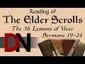The 36 Lessons Lessons of Vivec, Sermons 19-24 - Reading of The Elder Scrolls