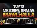 🔥💎TOP 10 MEJORES ARMAS DE BRAWLHALLA💎🔥- Brawlhalla en español