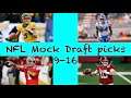 WHERE WILL FIELDS, LANCE, AND MAC END UP??? (NFL Mock Draft 2021 picks 9-16)