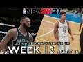 WORKING OVERTIME | NBA My2K Ultimate Fantasy Sim Week 13 Part 1