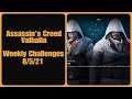Assassin's Creed Valhalla- Weekly Challenges 8/5/21