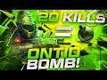 CoD BLACKOUT- GET 20 KiLLS FOR AN ONTiO DONO BOMB!!!