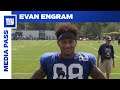 Evan Engram on Significance of Kyle Rudolph's Return | New York Giants