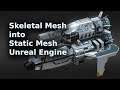 How to Convert Skeletal Mesh into Static Mesh in Unreal Engine - UE Beginner Tutorial