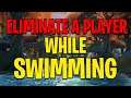 How to easily ELIMINATE another player while SWIMMING in Fortnite