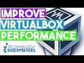 Improve Oracle VirtualBox Performance by Increasing VRAM and Base Memory