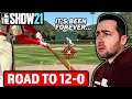 PLAYING UNTIL I GO 12-0 OR LOSE MY MIND IN MLB THE SHOW 21 BATTLE ROYALE...
