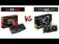 RX 590 8GB vs GTX 1660 6GB - R7 3700X - Gaming Comparisions