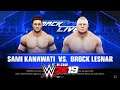 Sami Kanawati Vs Brock Lesnar - WWE 2K19