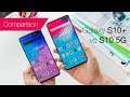 Samsung Galaxy S10 Plus vs S10 5G