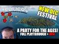 Tropico 6: A Party for the Ages! full playthrough + win with gameplay (Festival DLC)
