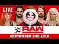 WWE RAW Live Stream September 2nd 2019 Watch Along - Full Show Live Reactions