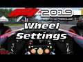 F1 2019 - Wheel Settings & Halo Column Removal