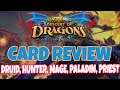 [Hearthstone] Descent of Dragons Card Review (Druid, Hunter, Mage, Paladin, Priest)