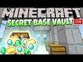 Expanding SECRET BASE Vault & Hidden Room Building | Minecraft Gameplay