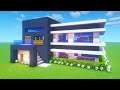 Minecraft Tutorial: How To Make A Modern House 2 "2020 Tutorial"