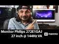 Review monitor de 27 inch - Philips 272E1GAJ - la 144Hz