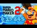 Super Mario Maker 2 Ninji Speedruns - Rolling Snowballs: 0:19.845