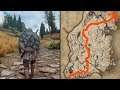 Ultra Modded Skyrim 2019 - Walking Through The Map Timelapse