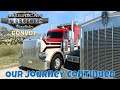 American Truck Simulator - Convoy Multiplayer - Our Trip Continued