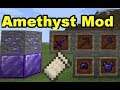 Amethyst Mod for Fabric Minecraft 1.14 Demonstration and Review