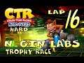Crash Team Racing Nitro-Fueled - Lap 16: N. Gin Labs (Trophy Race) [HARD]