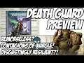 DISGUSTINGLY RESILIENT HAS CHANGED?! - Death Guard Codex New Rules and Updates!