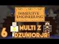 EP 6 | CREEPY PODZIEMIA 💀 | Multi z Dzuniorem | Immersive Engineering | Minecraft