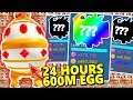 Opening 600M EGG For 24 HOURS And I Got This Pet?! In Bubble Gum Simulator
